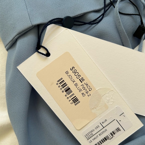 Jacquemus BNWT Blue Top - Picture 5 of 8